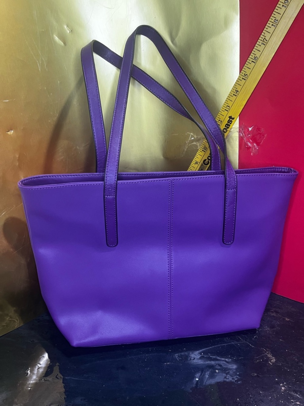 Purple Women's Tote Bag - Elegant Everyday Carry